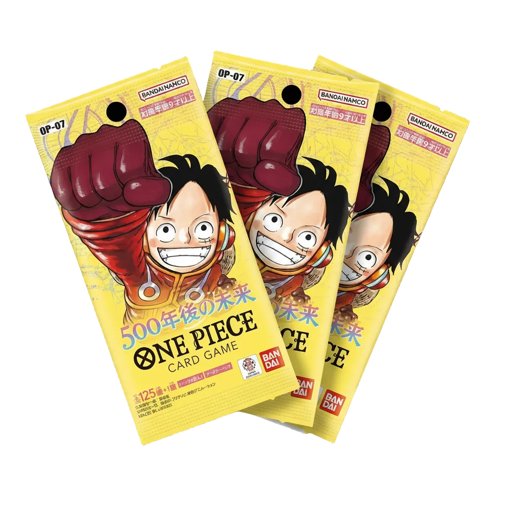 Pack 3 Sobres One Piece OP-07 — Japonés